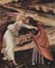 Birth of Christ (Mystic birth) Detail 2 by Botticelli