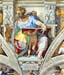 The prophet Daniel by Michelangelo