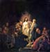 The unbelieving Thomas [1] by Rembrandt