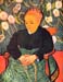 Portrait of Augustine Roulin (La Berceuse by Van Gogh
