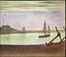 The canal at Gravelines by Seurat