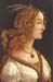 Portrait of young Simonetta Vespucci by Botticelli